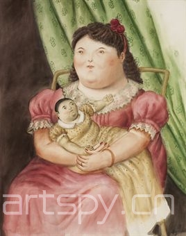 "mother and child",费尔南多·波特罗